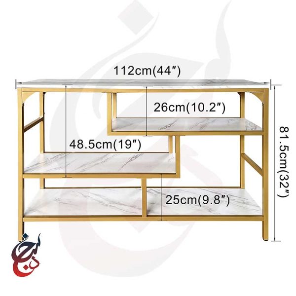 کنسول چوب و فلز طرح کامیاب