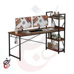 میز اداری پایه فلزی طرح آیسن