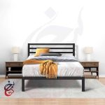 تخت خواب فلزی طرح رامیلا
