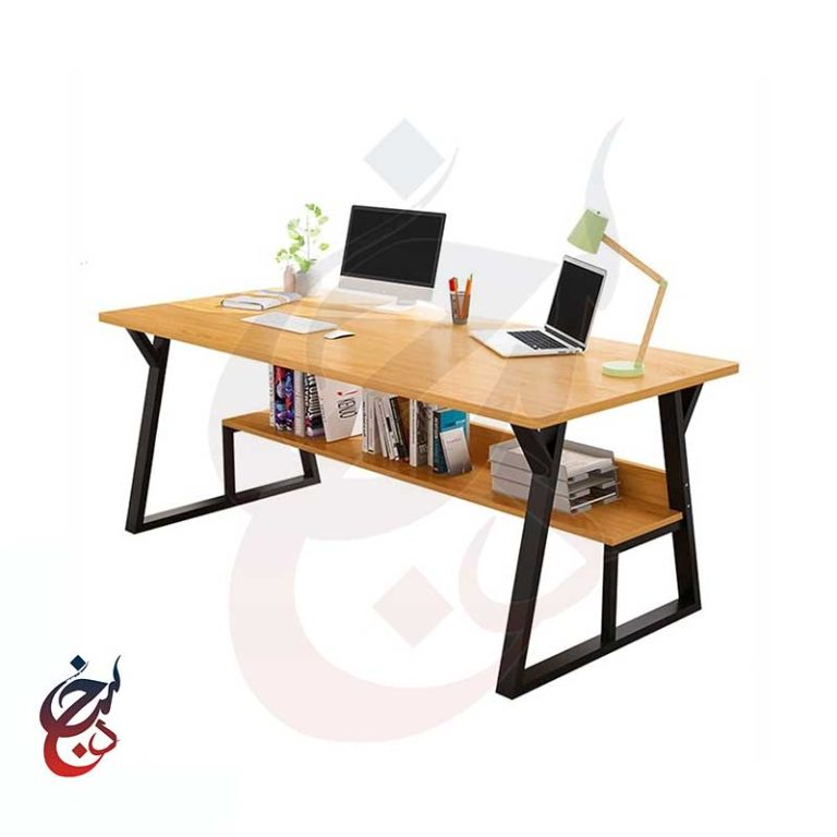 میز اداری پایه فلزی طرح آگرین
