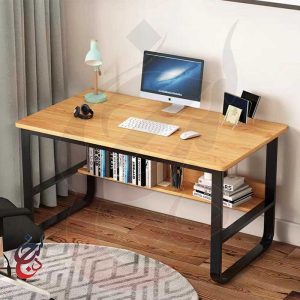 میز اداری پایه فلزی طرح آفرنگ