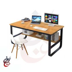 میز اداری پایه فلزی طرح آفرنگ