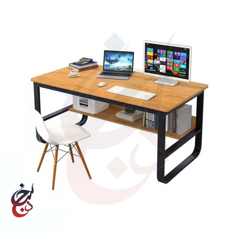 میز اداری پایه فلزی طرح آفرنگ