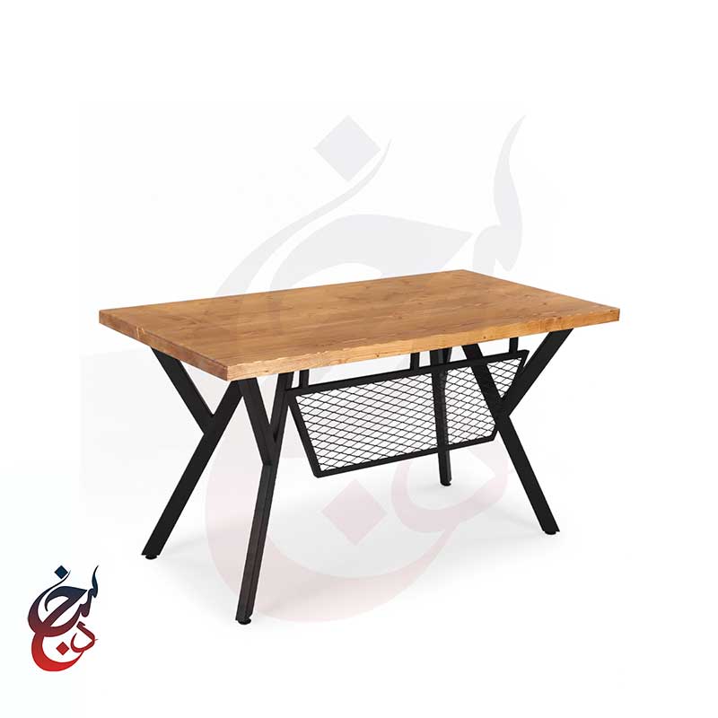 میز پایه فلزی طرح آرتان