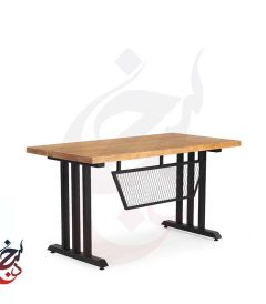 میز پایه فلزی طرح آلپای