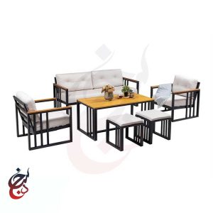 مبلمان فلزی طرح لمیس
