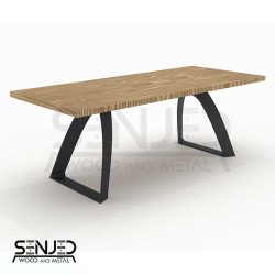 پایه میز فلزی طرح راسن