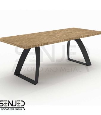 پایه میز فلزی طرح راسن