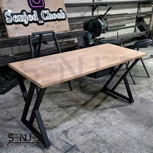 میز اداری پایه فلزی طرح آروند