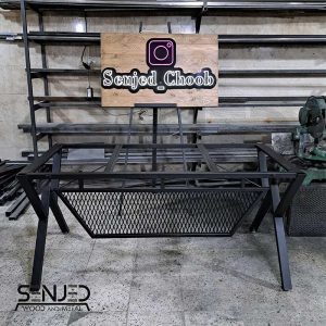 میز پایه فلزی طرح آپاما