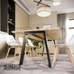 پایه فلزی با کلاف طرح ورتا