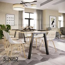 پایه فلزی با کلاف طرح ورتا