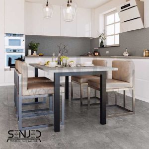 پایه فلزی با کلاف طرح ولگا