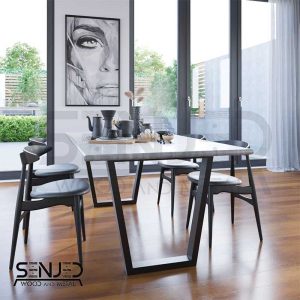 پایه فلزی با کلاف طرح وردان