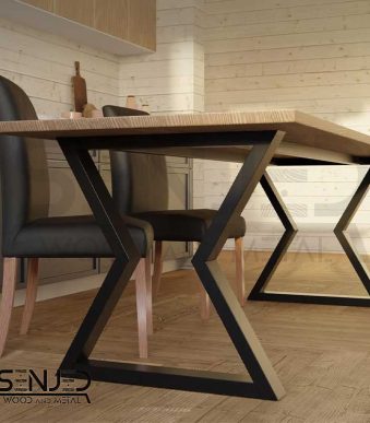 پایه فلزی با کلاف طرح ویراک