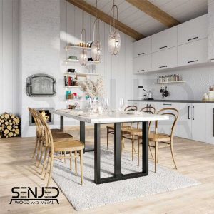 پایه فلزی با کلاف طرح وینا