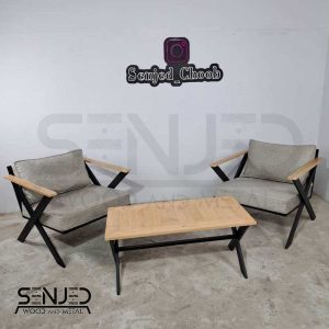 مبلمان فلزی طرح لاوین