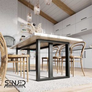 پایه فلزی با کلاف طرح وینا