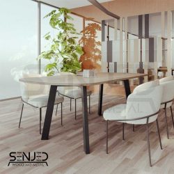 پایه فلزی با کلاف طرح ونسا