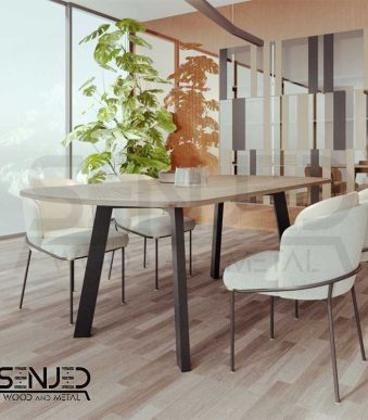 پایه فلزی با کلاف طرح ونسا