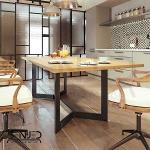 پایه فلزی با کلاف طرح ورنا