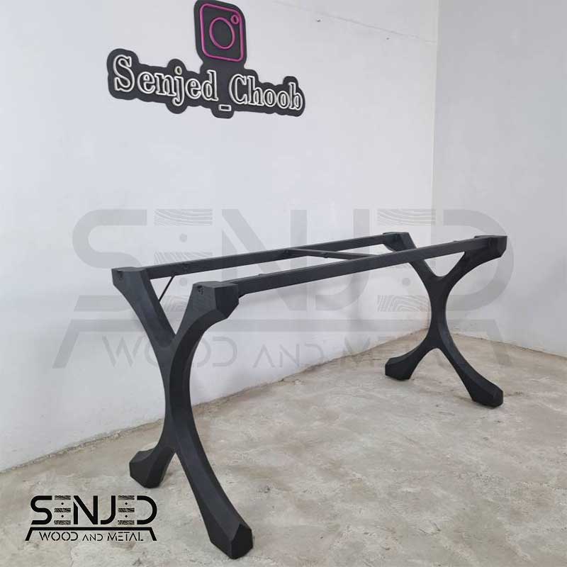 خرید پایه میز حجمی سنجد چوب