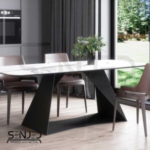 پایه میز فلزی طرح روفیا