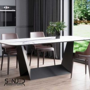 پایه میز فلزی طرح رومیا