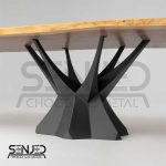 پایه میز فلزی طرح رستاک