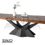 پایه میز فلزی طرح رستاک