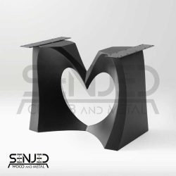 پایه میز فلزی طرح ویولت