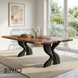 پایه میز فلزی طرح رابونا